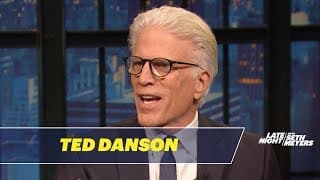 Ted Danson Spoiled The Good Place’s Big Twist for John Krasinski