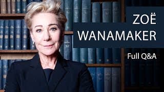 Zoë Wanamaker | Full Q&A at The Oxford Union