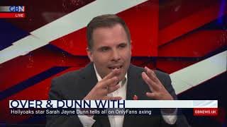 Hollyoaks star Sarah Jayne Dunn tells Dan Wootton how she feels about being fired from the show