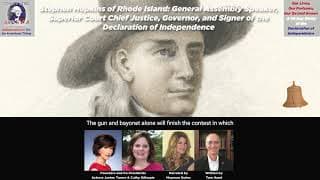 Tom Hand | Stephen Hopkins of RI: General Assembly Speaker, Superior Court Chief Justice, Governor