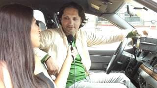 Danny Boushebel AKA 'Menish' on set of Ten-Buck Baton