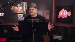 Finding Dory: Albert Brooks "Marlin" Behind the Scenes Voice Acting | ScreenSlam