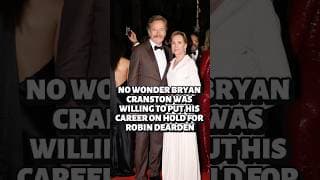 No wonder Bryan Cranston was willing to put his career on hold for Robin Dearden.#bryancranston