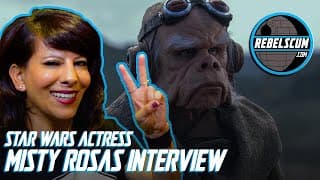 Star Wars The Mandalorian Discussion With Actress Misty Rosas