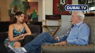 Janeen Mansour host of Dubai.TV interviews Jerry Weintraub