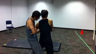 G.I Joe Retaliation iLram Choi rehearsing with Byung-hun Lee