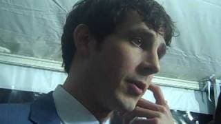 Tate Ellington on the red carpet at REMEMBER ME premiere. NYC, 3/1/10