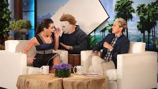 Lea Michele's Screaming Good Scare