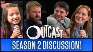 Robert Kirkman, Patrick Fugit & MORE! - OUTCAST Season 2 Discussion!