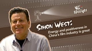 CGTN Digital exclusive with Simon West: Energy in China's film industry is great
