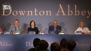 Downton Abbey Press Conference - Hugh Bonneville, Elizabeth McGovern, Jim Carter