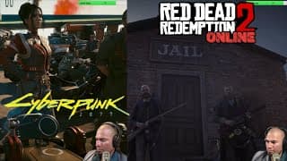 Breaking Bad Actor plays Cyberpunk 2077 &  Red Dead Online | Daniel Moncada