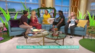 John Simmit (Dipsy), Jesse Smith (Baby Sun), Nikki Smedley (Laa-Laa) On This Morning [06.08.2024]