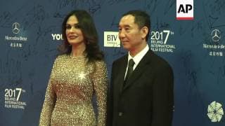 Monica Bellucci, Maria Grazia Cucinotta, Hirokazu Koreeda, Chiling Lin attend the 7th BJIFF closing