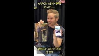Can Aaron Ashmore tell him and his identical twin apart? Let's play Which Ashmore is it?