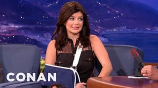 Casey Wilson Can't Flirt In Her Sling | CONAN on TBS