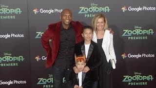 Mark RHINO Smith "Zootopia" Los Angeles Premiere Red Carpet