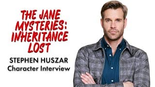 The Jane Mysteries | The Character | Stephen Huszar on  Det. John Cameron