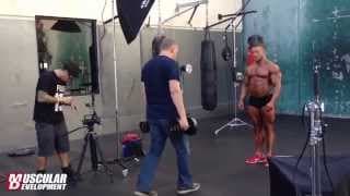 IFBB Pro Brad Rowe | Photo shoot for Muscular Development
