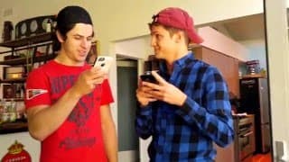 David Henrie Reading Comments from His Fans with Buddy Hunter Gomez