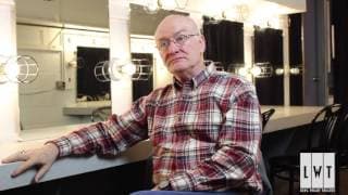 Edward James Hyland on his hometown