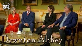 Hugh Bonneville, Jim Carter, Elizabeth McGovern, & Phyllis Logan on Downton Abbey Movie