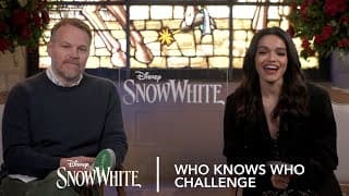 Rachel Zegler & Marc Webb: 'Who Knows Who Better?' Challenge | Disney's Snow White | Disney UK