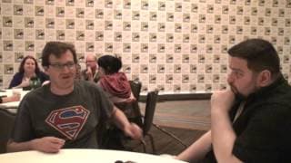 SUPERGIRL interview with writer/producer Andrew Kreisberg at San Diego Comic-Con 2015