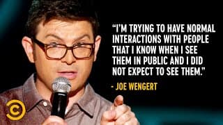 The Awkwardness of Running Into Someone You Know - Joe Wengert