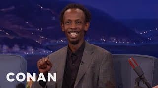 Barkhad Abdi On The Ubiquity Of "I'm The Captain Now" | CONAN on TBS