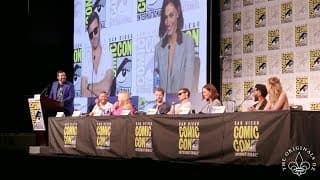 The Originals Daniel Gillies mouths "Fuck you" SDCC Panel 2017