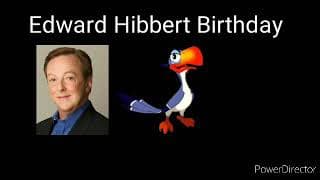 Edward Hibbert Birthday
