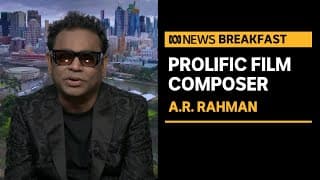 Slumdog Millionaire soundtrack creator A.R. Rahman in Australia for Indian Film Festival | ABC News