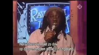 JOHN SiMMIT  On Dutch TV'S Raymann Is Late