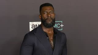 Michael James Shaw "The Walking Dead" Series Finale Event in Los Angeles