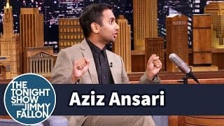 Aziz Ansari Got a Car Stuck Between Two Buildings in Italy