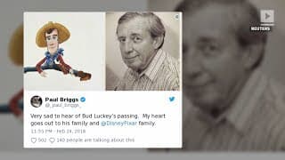'Toy Story' designer Bud Luckey dies at 83