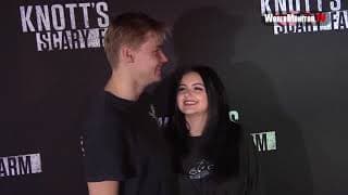 Ariel Winter, Levi Meaden at  2017 Knott's Scary Farm Celebrity Night