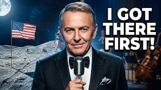 BOB ANDERSON as FRANK SINATRA FLY ME TO THE MOON