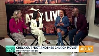 Vivica A Fox and Kevin Daniels talk about their latest film "Not Another Church Movie"