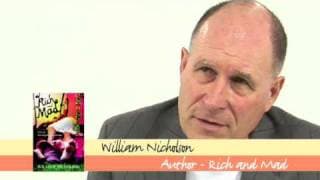William Nicholson, Rich and Mad interview and reading