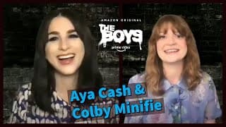 The Boys' Aya Cash and Colby Minifie Get It Done! | TV Insider