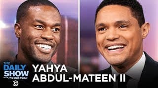 Yahya Abdul-Mateen II - Tackling Diverse Roles and the Power of “Watchmen” | The Daily Show