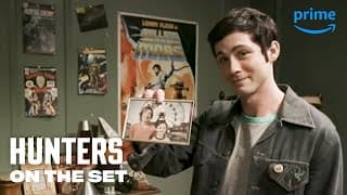 Behind The Scenes with Logan Lerman | Hunters | Prime Video
