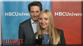 Scott Cohen & Hope Davis | Playing Badass Spies | Allegiance