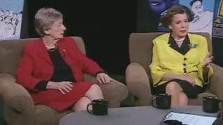 Kitty Carlisle Hart and Anne Kaufman Schneider