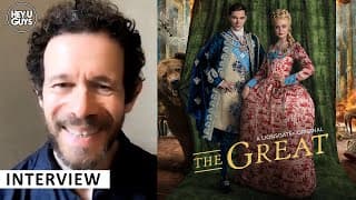 Adam Godley on The Great and the unexpected and extraordinary things that happen in Season Three