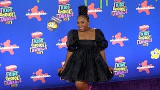 Tiffany Daniels 2024 Kids' Choice Awards Orange Carpet