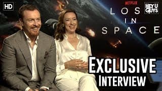 Toby Stephens & Molly Parker on the huge new Netflix reboot of Lost In Space - Exclusive Interview
