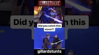 Clone Wars Battle of the Heroes using Nick Gillards Anakin move!